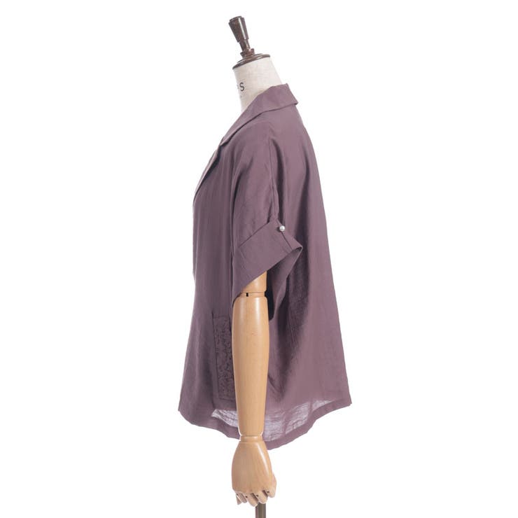 レースポケット半袖ジャケット | axes femme | 詳細画像21 