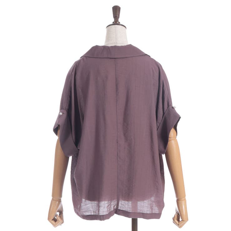 レースポケット半袖ジャケット | axes femme | 詳細画像22 