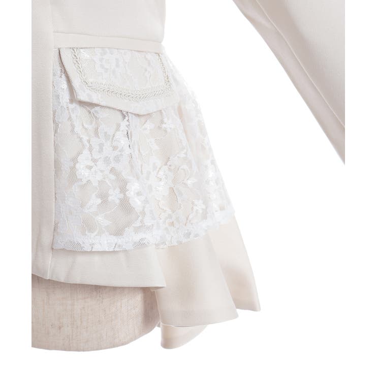 フィッシュテールレースジャケット | axes femme | 詳細画像11 