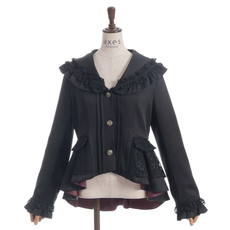 フィッシュテールレースジャケット | axes femme | 詳細画像15 