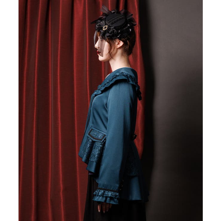 フィッシュテールレースジャケット | axes femme | 詳細画像2 