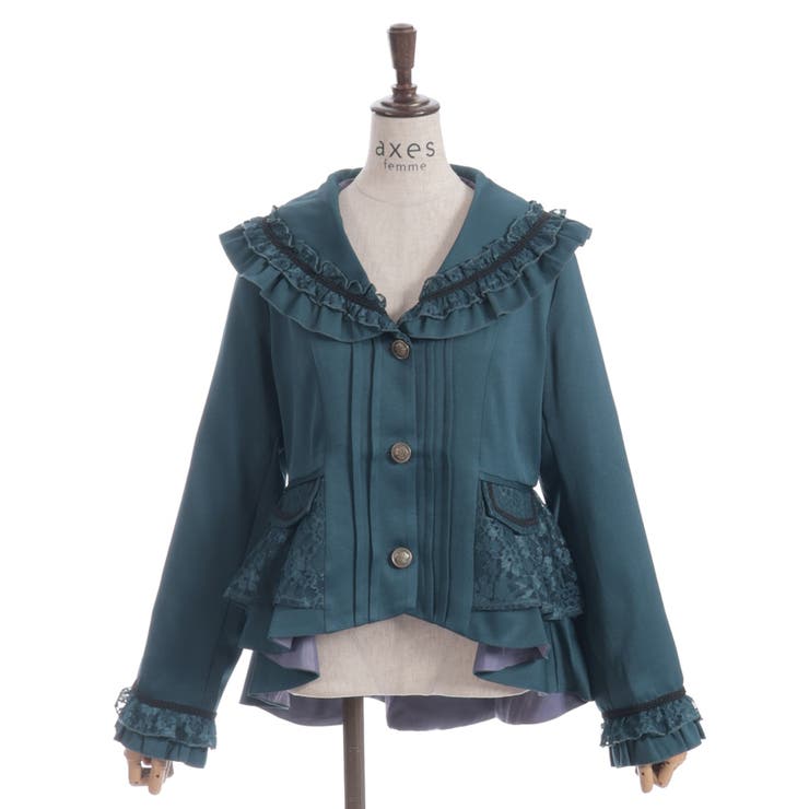 フィッシュテールレースジャケット | axes femme | 詳細画像22 