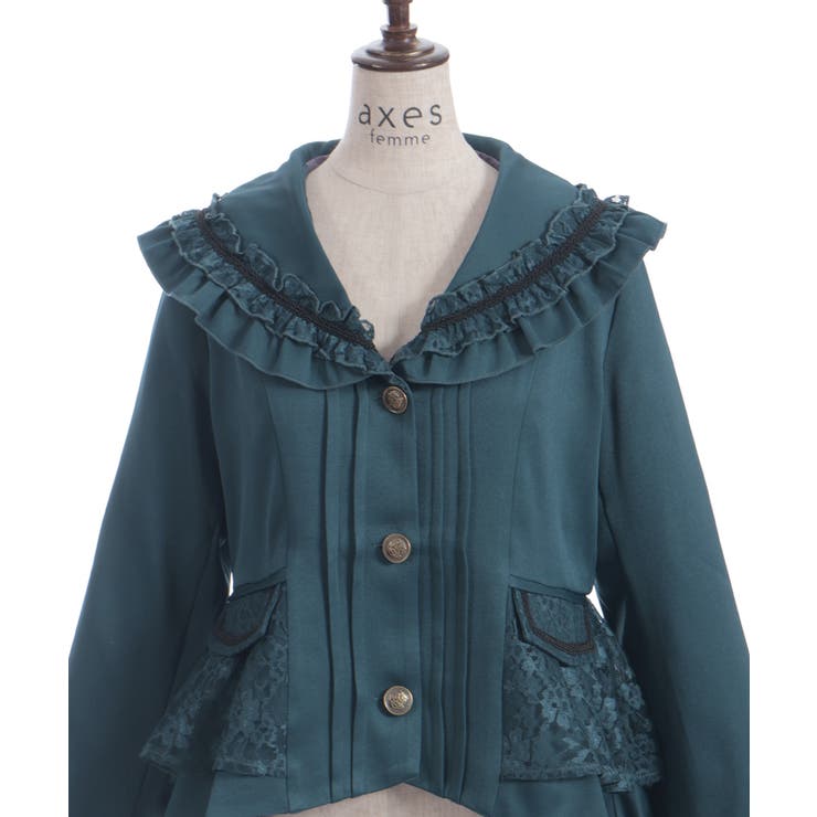 フィッシュテールレースジャケット | axes femme | 詳細画像25 