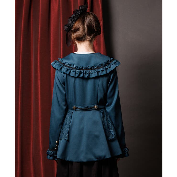 フィッシュテールレースジャケット | axes femme | 詳細画像3 