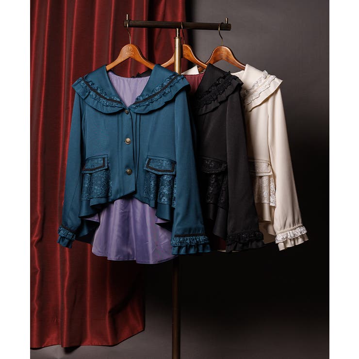 フィッシュテールレースジャケット | axes femme | 詳細画像5 