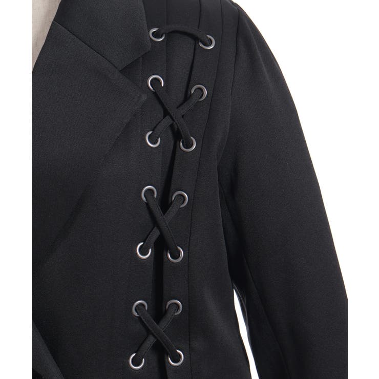 ハトメ×編上テーラージャケット | axes femme | 詳細画像23 