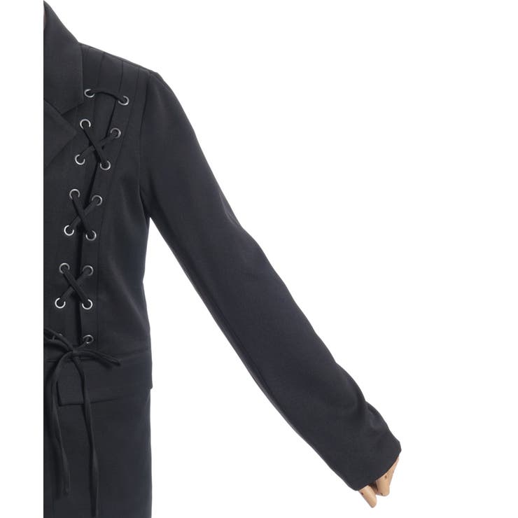 ハトメ×編上テーラージャケット | axes femme | 詳細画像25 