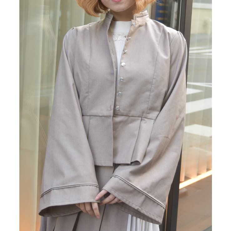 グレージュ | 連釦ジャケット | axes femme