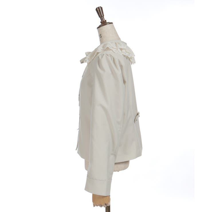 レース襟ノーカラージャケット | axes femme | 詳細画像19 