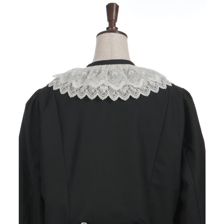 レース襟ノーカラージャケット | axes femme | 詳細画像30 