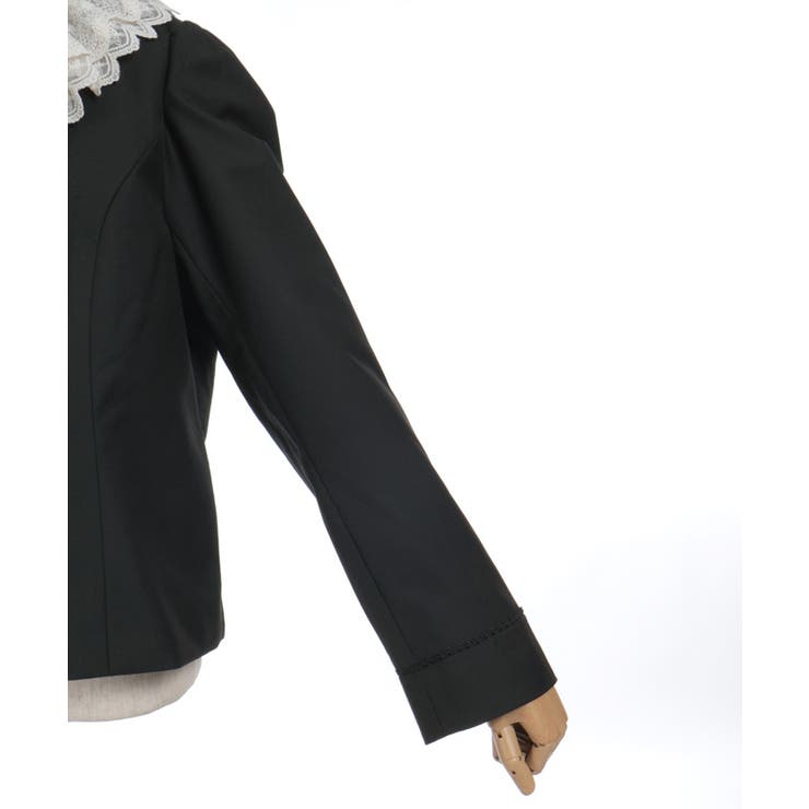 レース襟ノーカラージャケット | axes femme | 詳細画像31 