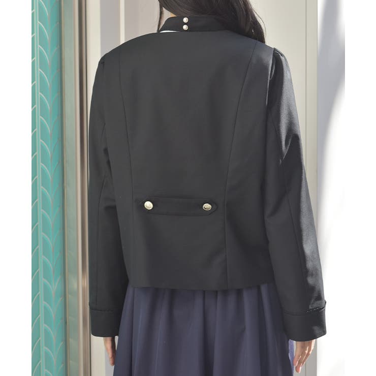 レース襟ノーカラージャケット | axes femme | 詳細画像8 