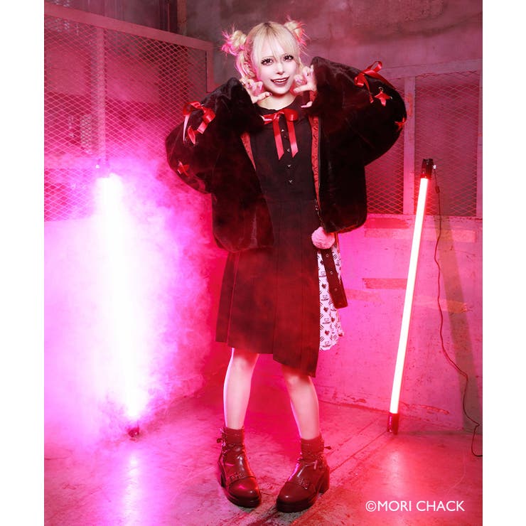 グルーミー』ファーブルゾン[品番：IGAW0006933]｜axes femme