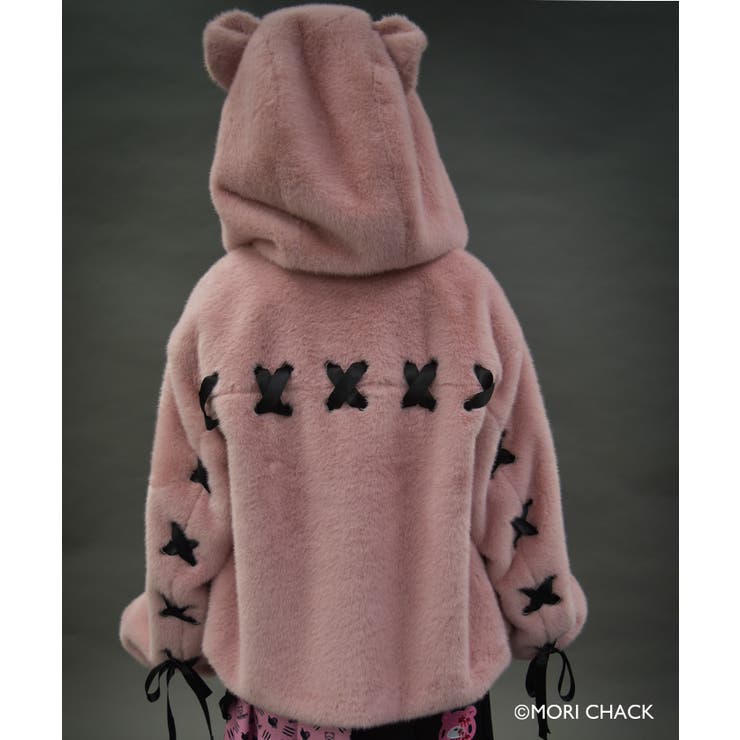 グルーミー』ファーブルゾン[品番：IGAW0006933]｜axes femme