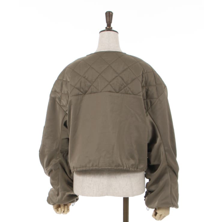 新品タグ付き★regleam バックフレアショートブルゾン trim_ofalv_itemaeaef4b087ac11e