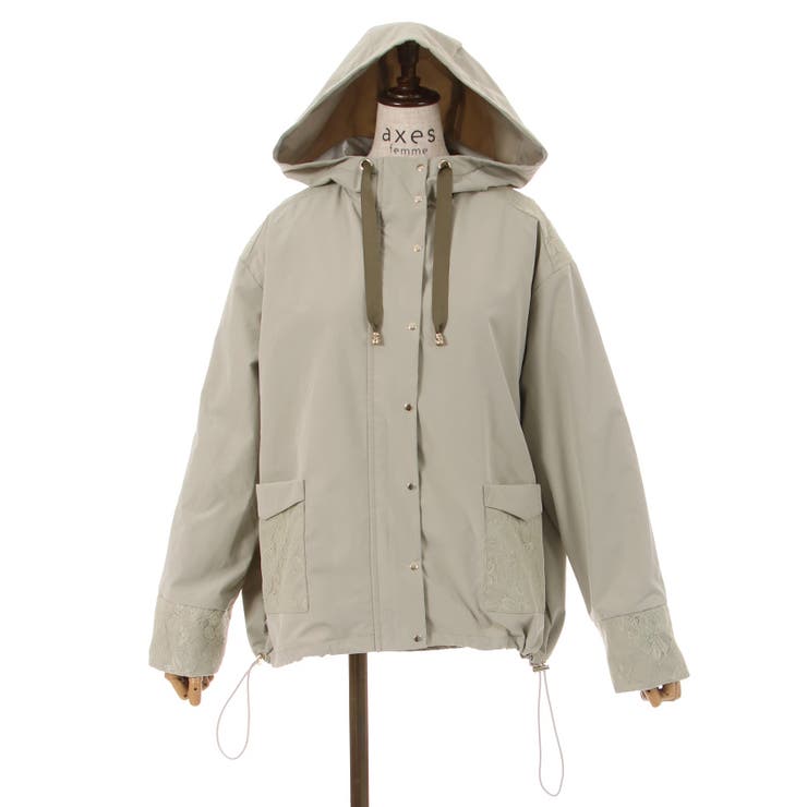 撥水加工マウンテンパーカー[品番：IGAW0004064]｜axes femme
