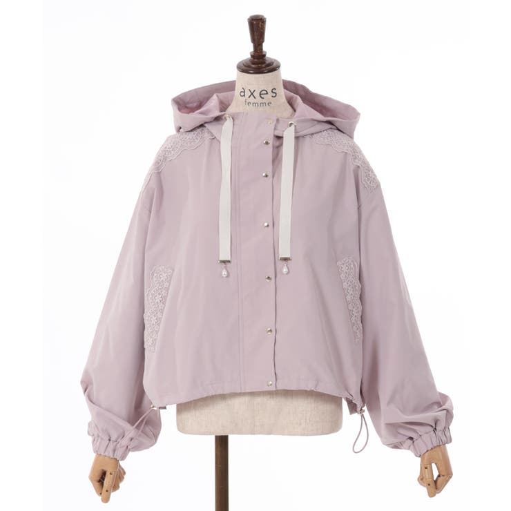 撥水加工マウンテンパーカー[品番：IGAW0004656]｜axes femme