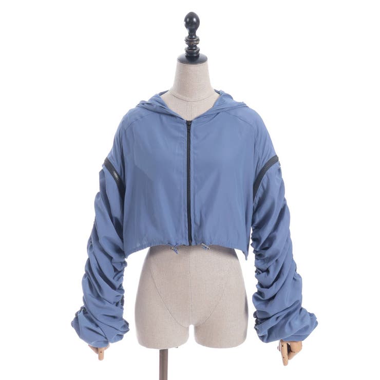 ボリューム袖シアーブルゾン | axes femme | 詳細画像12 