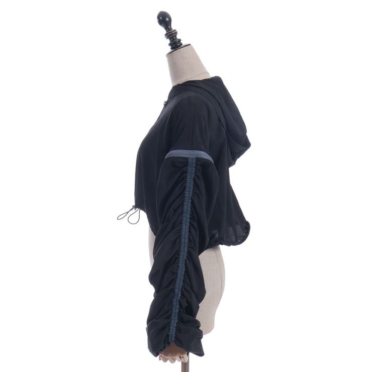 ボリューム袖シアーブルゾン | axes femme | 詳細画像16 