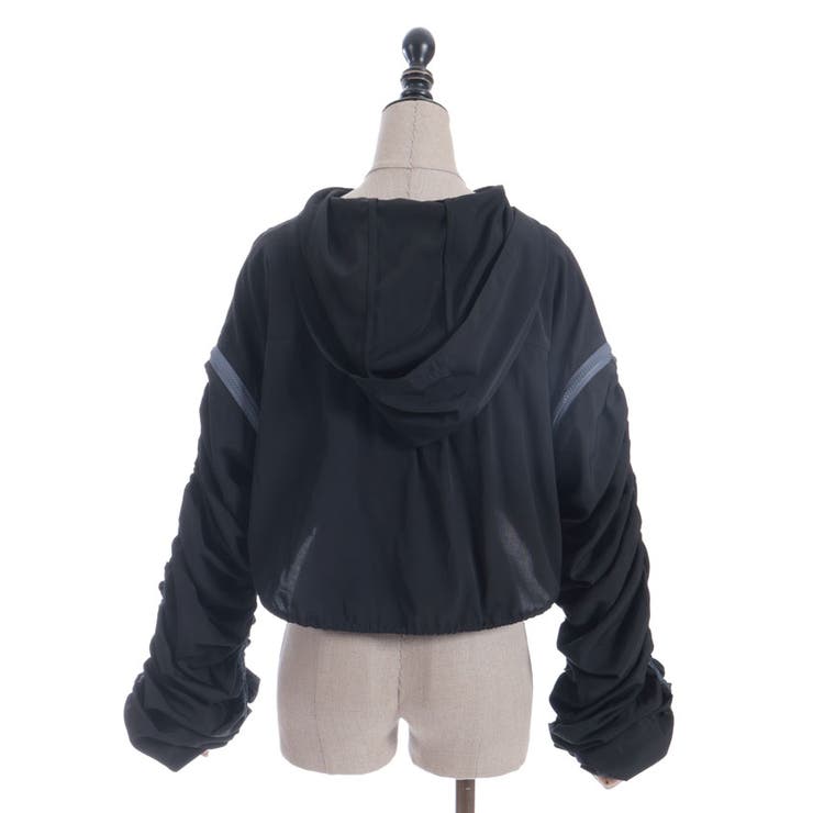 ボリューム袖シアーブルゾン | axes femme | 詳細画像17 