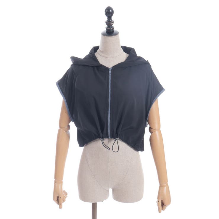 ボリューム袖シアーブルゾン | axes femme | 詳細画像20 