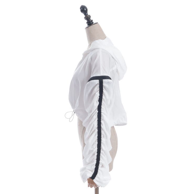 ボリューム袖シアーブルゾン | axes femme | 詳細画像24 