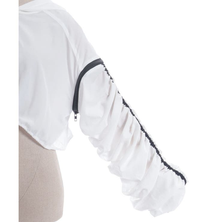 ボリューム袖シアーブルゾン | axes femme | 詳細画像31 