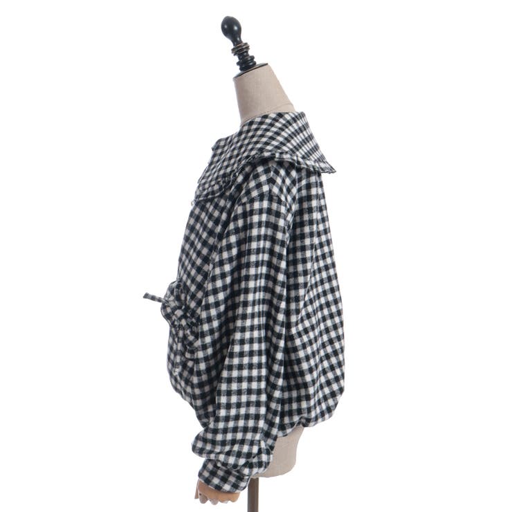 ビッグ衿バルーン起毛ブルゾン | axes femme | 詳細画像10 