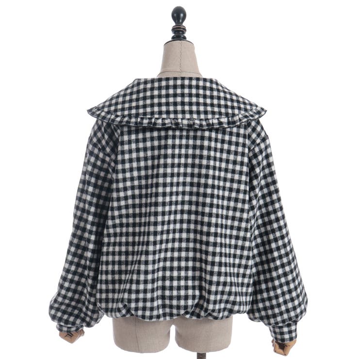 ビッグ衿バルーン起毛ブルゾン | axes femme | 詳細画像11 