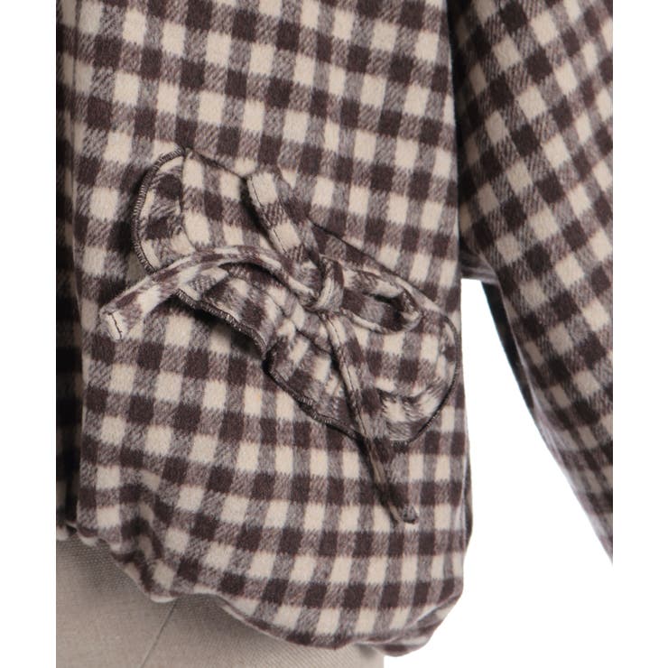 ビッグ衿バルーン起毛ブルゾン | axes femme | 詳細画像21 