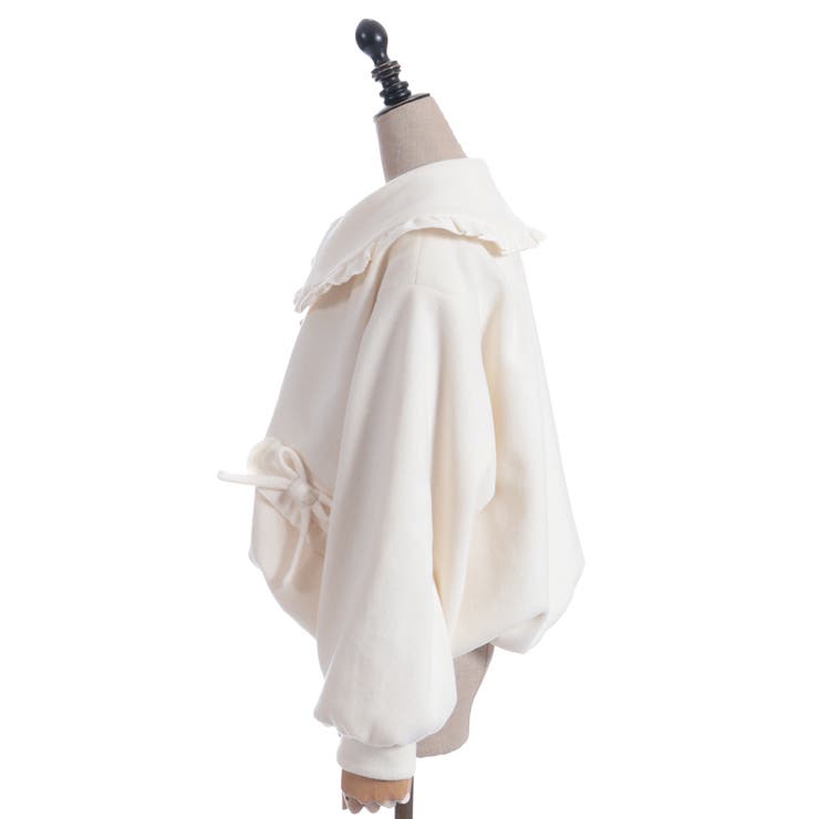 ビッグ衿バルーン起毛ブルゾン | axes femme | 詳細画像25 