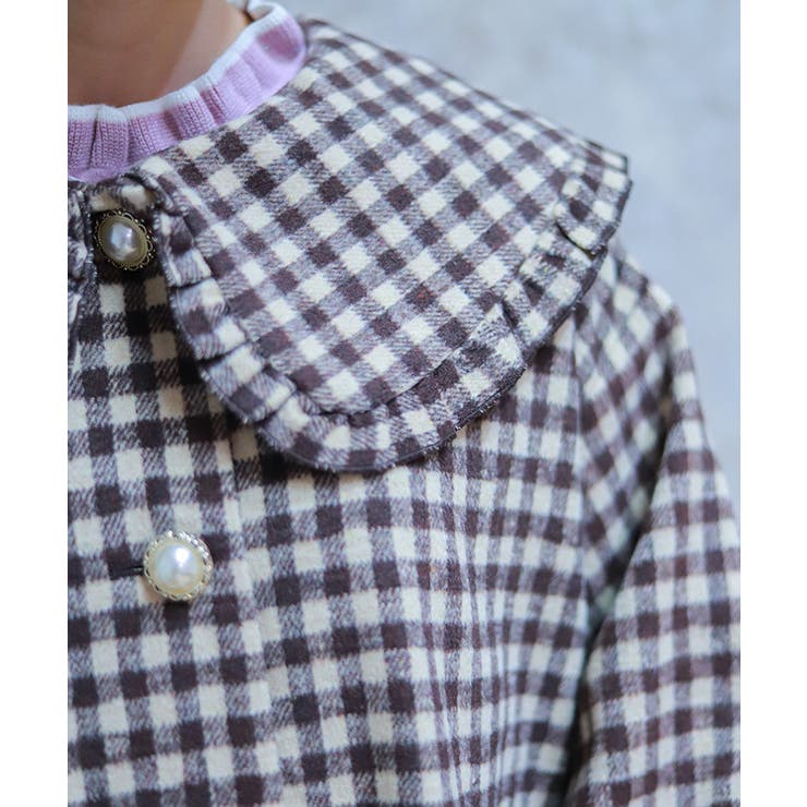 ビッグ衿バルーン起毛ブルゾン | axes femme | 詳細画像7 