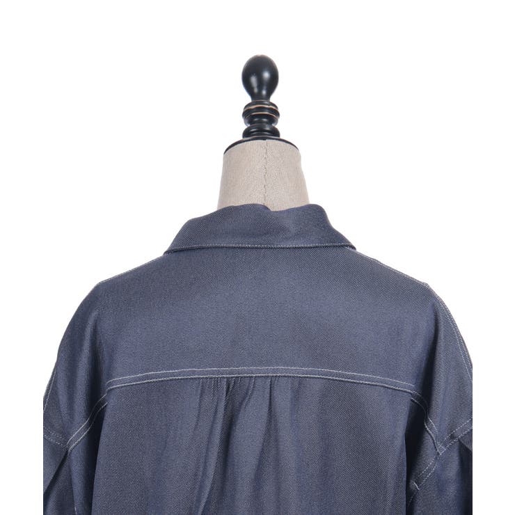 リボン付きデニムジャケット | axes femme | 詳細画像16 