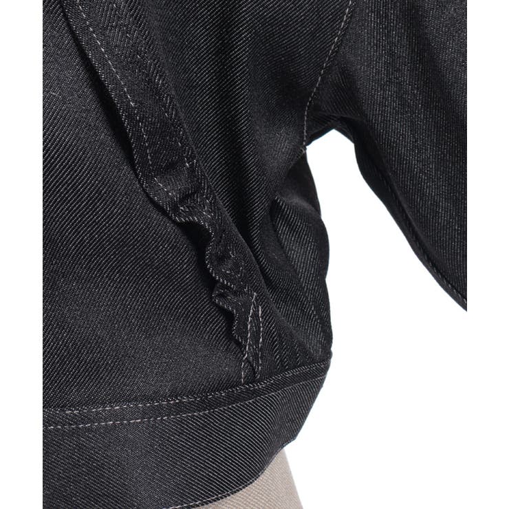 リボン付きデニムジャケット | axes femme | 詳細画像22 