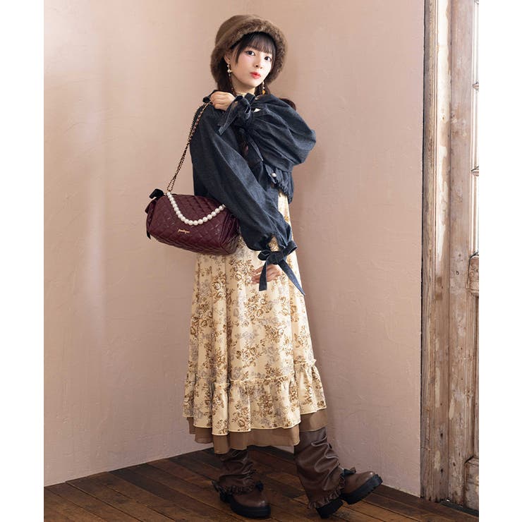 ボリューム袖デニムジャケット | axes femme | 詳細画像8 