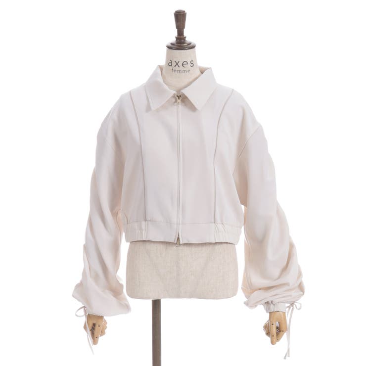 ドロストスリーブシャツブルゾン | axes femme | 詳細画像16 