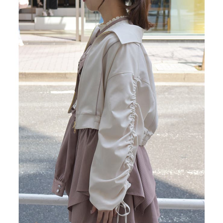 ドロストスリーブシャツブルゾン | axes femme | 詳細画像2 