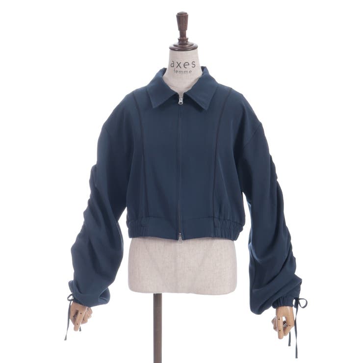ドロストスリーブシャツブルゾン | axes femme | 詳細画像24 