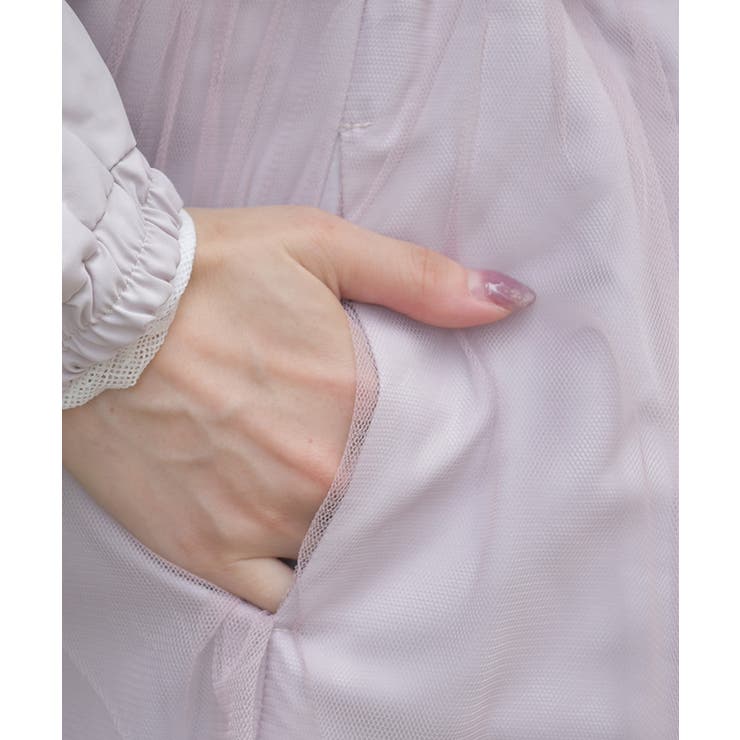 撥水加工マウンテンパーカー | axes femme | 詳細画像13 