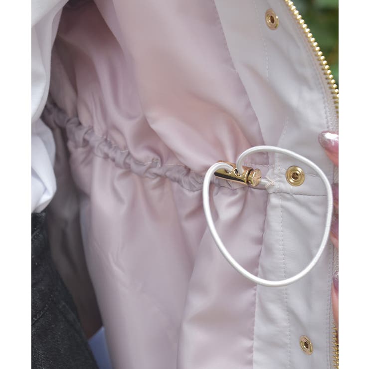 撥水加工マウンテンパーカー | axes femme | 詳細画像14 