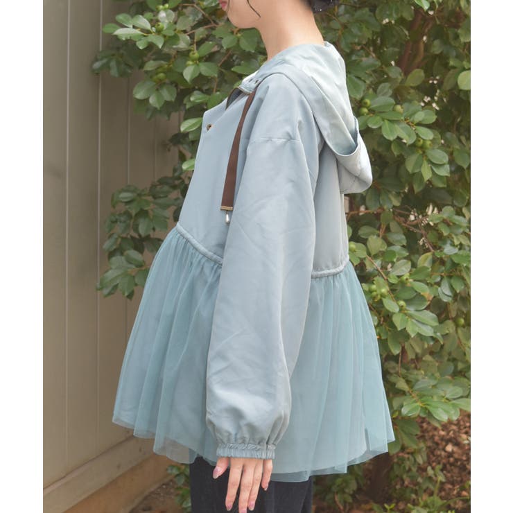 撥水加工マウンテンパーカー | axes femme | 詳細画像2 