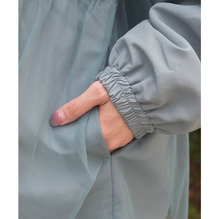 撥水加工マウンテンパーカー | axes femme | 詳細画像6 