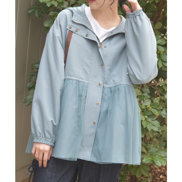 撥水加工マウンテンパーカー | axes femme | 詳細画像7 