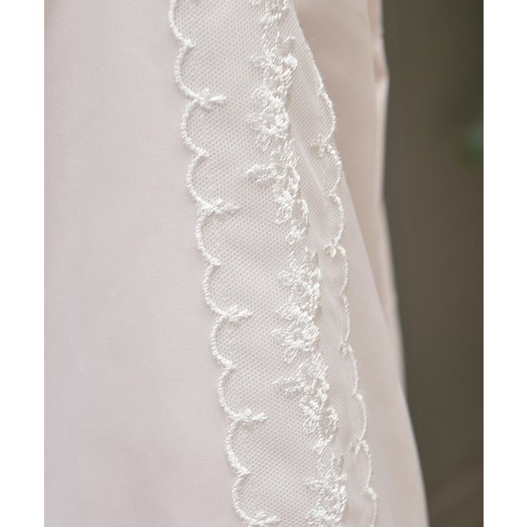 撥水加工レース袖ブルゾン | axes femme | 詳細画像11 