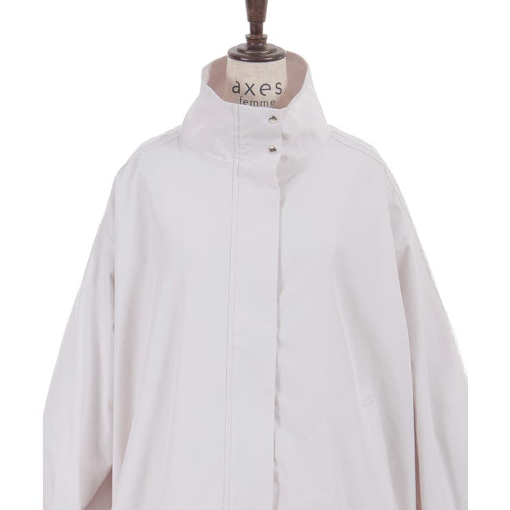 撥水加工レース袖ブルゾン | axes femme | 詳細画像22 