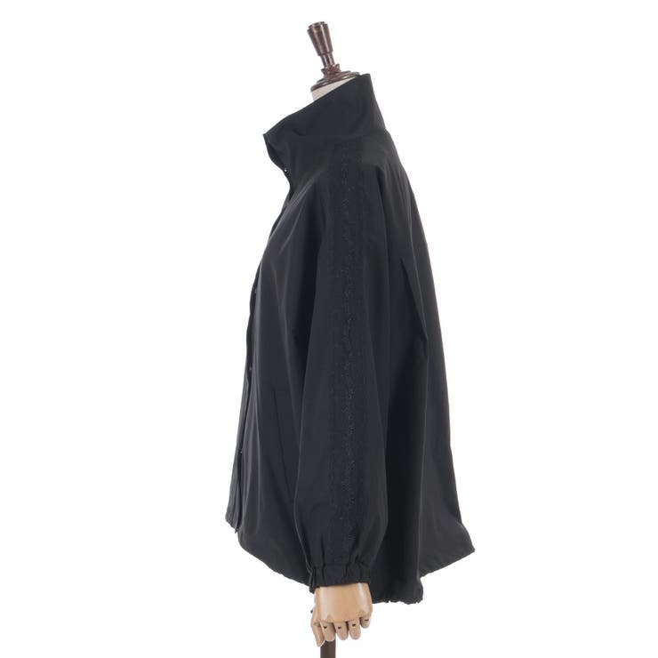 撥水加工レース袖ブルゾン | axes femme | 詳細画像27 