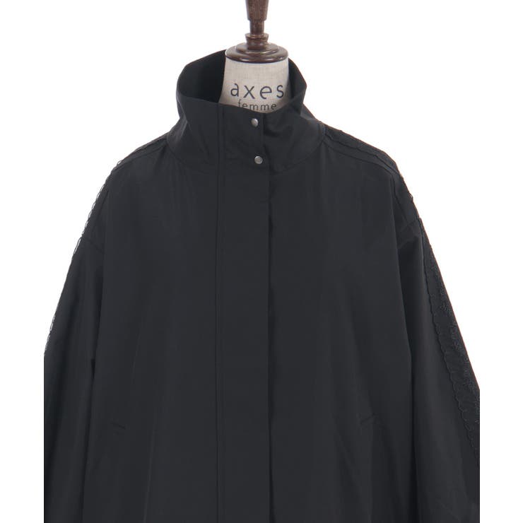 撥水加工レース袖ブルゾン | axes femme | 詳細画像29 