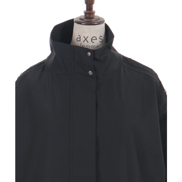 撥水加工レース袖ブルゾン | axes femme | 詳細画像30 