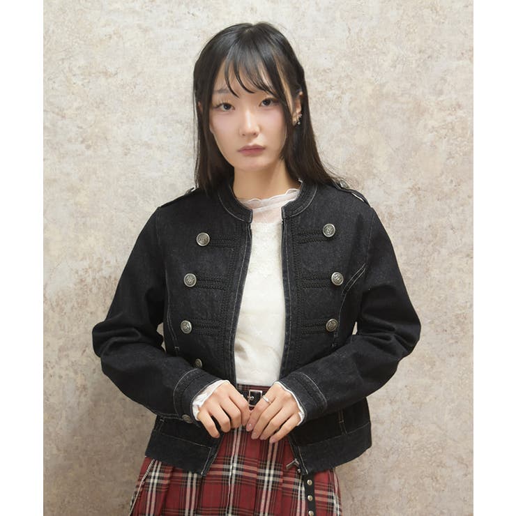 ナポレオンデニムジャケット | axes femme | 詳細画像13 