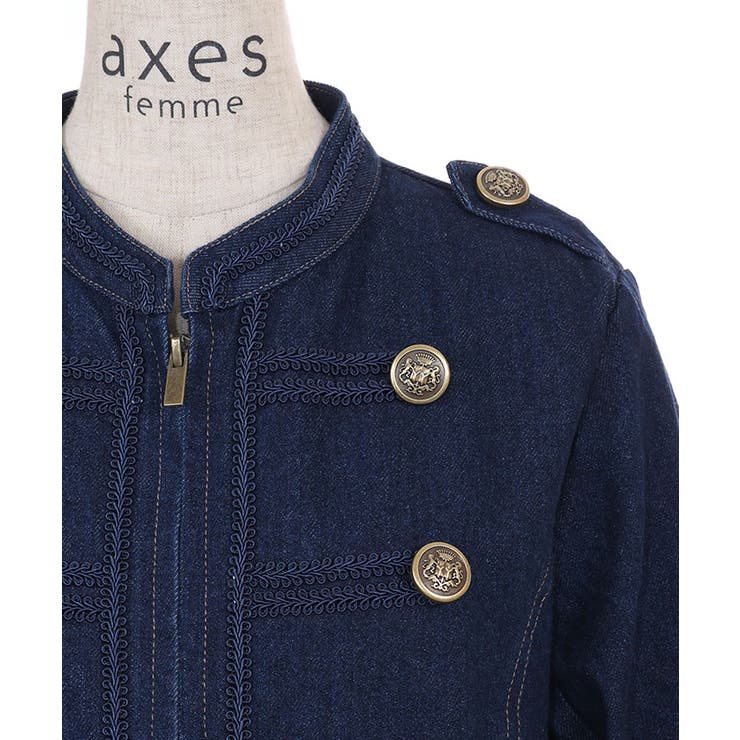 ナポレオンデニムジャケット | axes femme | 詳細画像20 